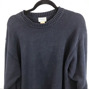 L L Bean sweater.